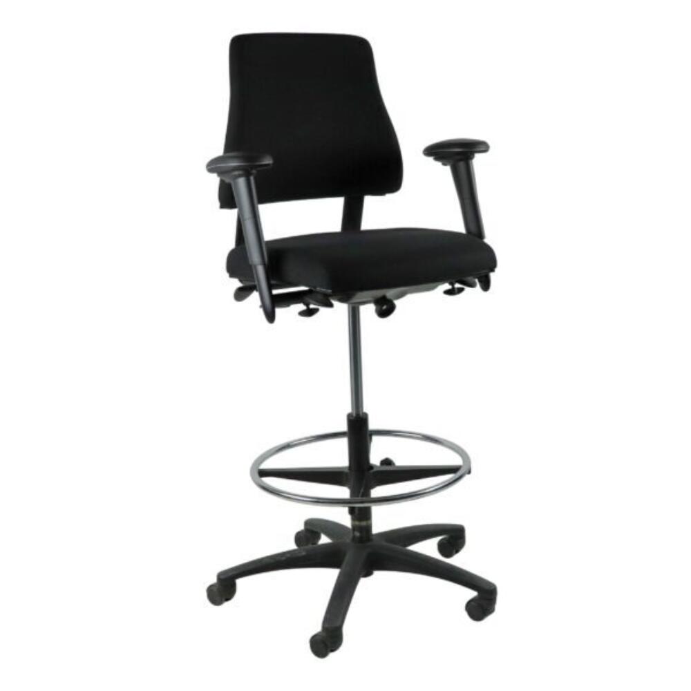 BMA Axia 2 2 RH Verhoogde Ergonomische Baliestoel Zwart