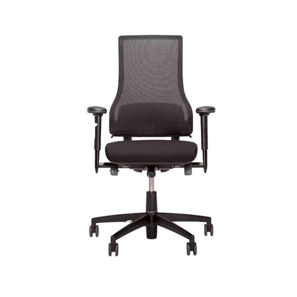 Vooraanzicht BMA Axia 2 5 RH Ergonomische Bureaustoel Zwart