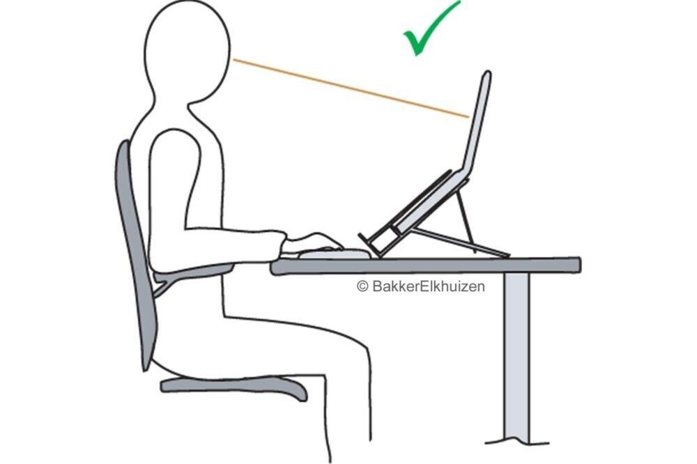 BakkerElkhuizen Ergo-Top 320 Circular laptopstandaard