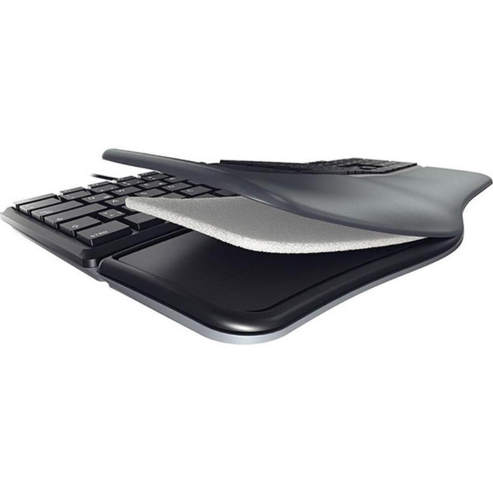 Cherry KC 4500 Ergonomisch Gesplitst Toetsenbord QWERTY US met polssteun