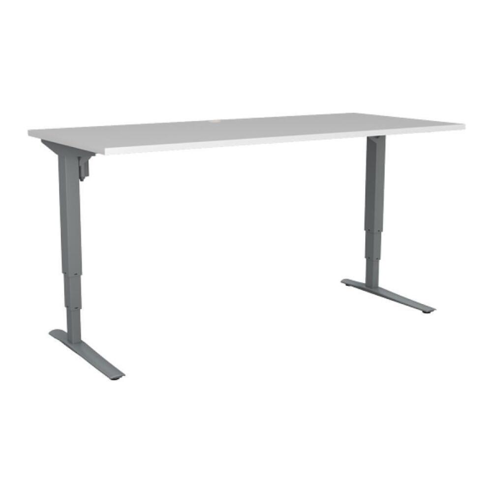 Conset 501-43 Elektrisch Höhenverstellbares Schreibtischgestell silber