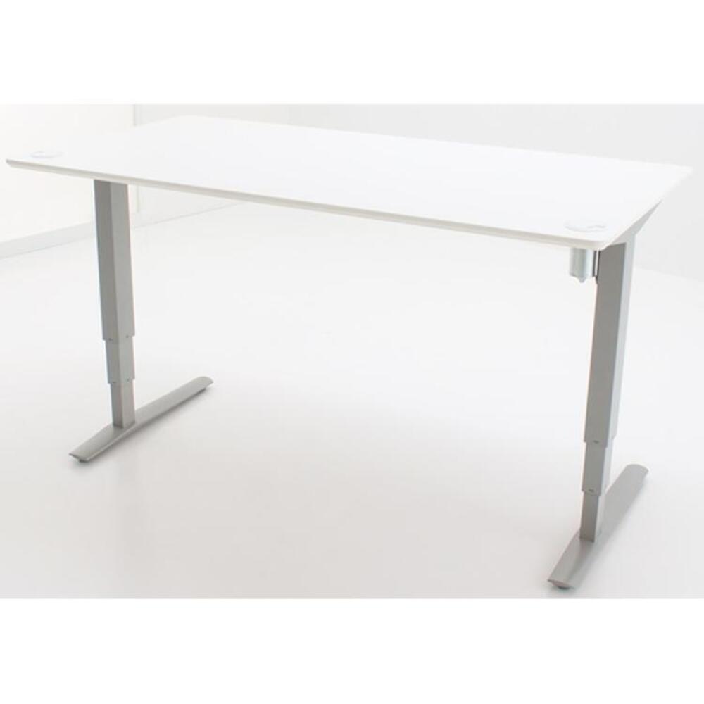 Height adjustable desk Conset 501-43 (Alu)