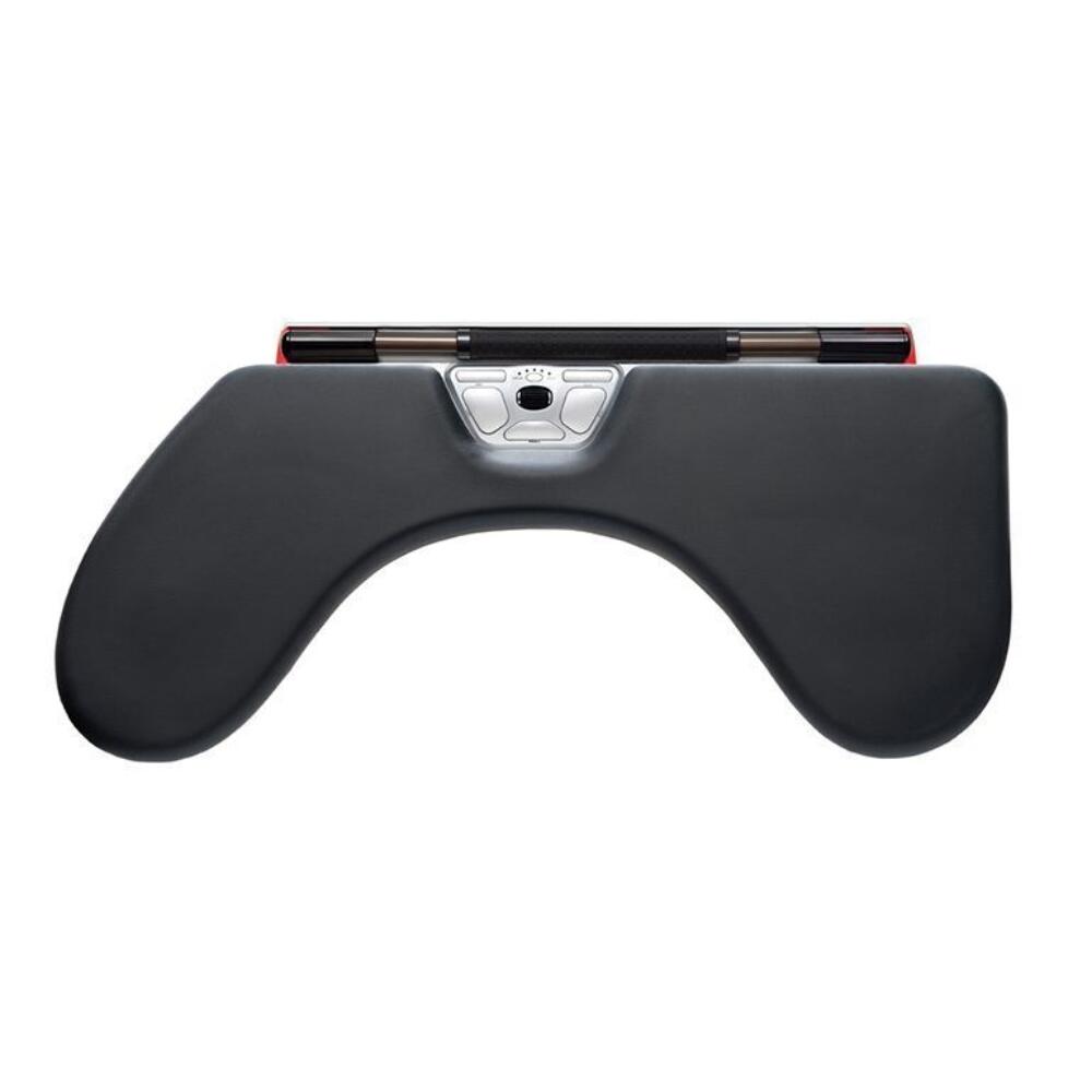 Contour Design Polssteun Roller Mouse Armsteun Red  met de contour rollermouse bovenaanzicht