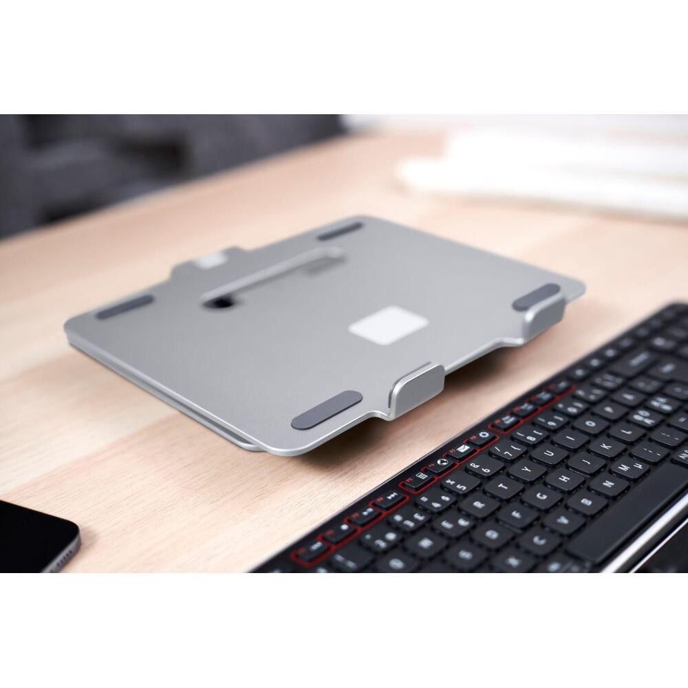 Contour Laptop Riser laptopstandaard zilver