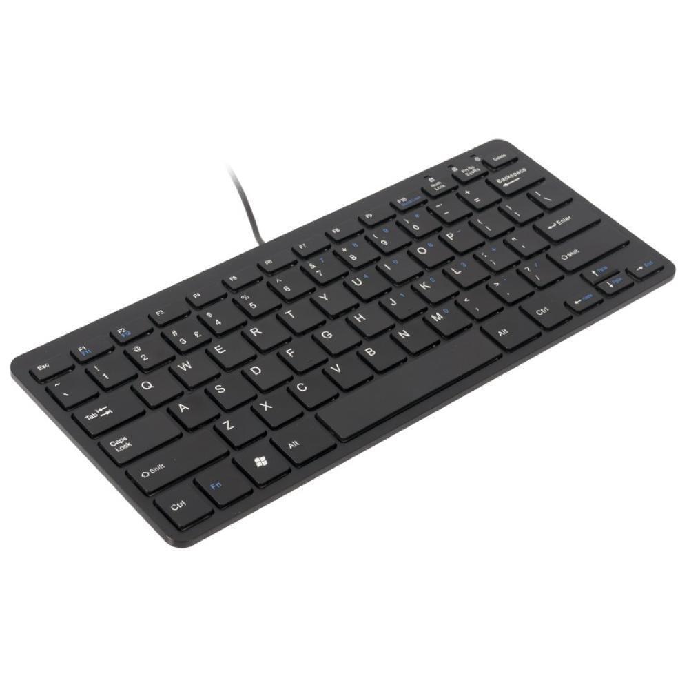 Ergo Compact mini toetsenbord US zwart