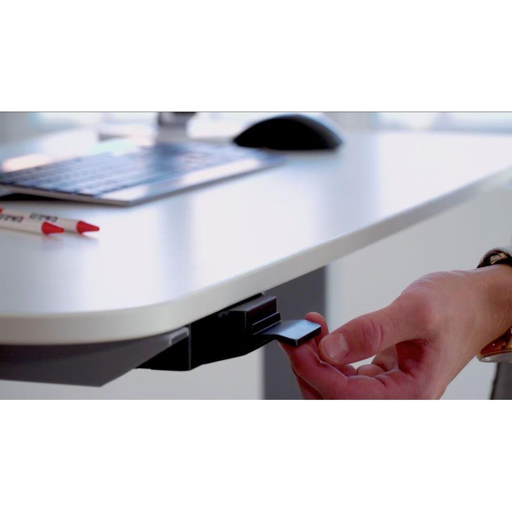 ErgoDesk App 2 Elektrisch Höhenverstellbares Schreibtischgestell silbergrau