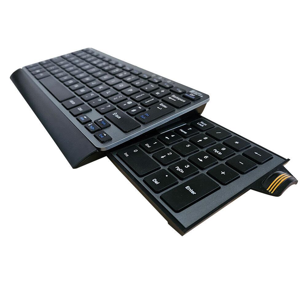 Ergo Slide Compact mini toetsenbord US met uitschuifbaar numeriek
