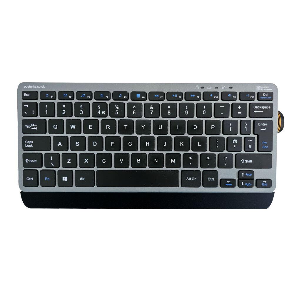 Ergo Slide Compact ergonomisch mini toetsenbord US