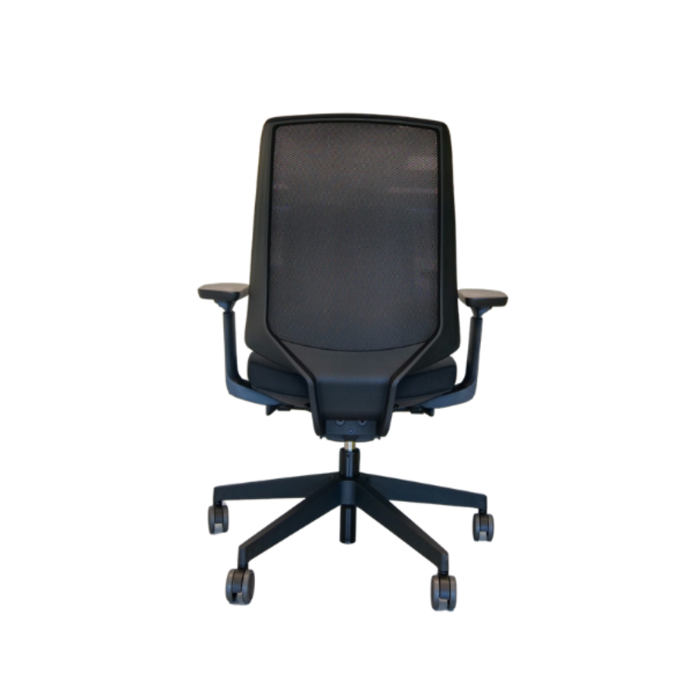 Ergonomische bureaustoel Ergo Prime 100 Zwart achterkant