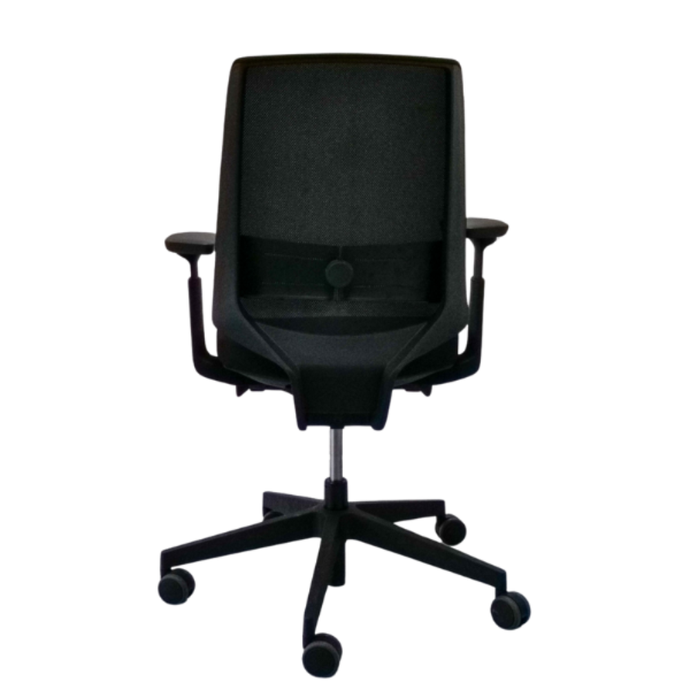 Ergonomiczne krzesło biurowe ErgoPrime 100 – Czarne