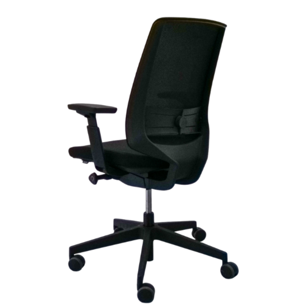 Ergonomiczne krzesło biurowe ErgoPrime 100 – Czarne