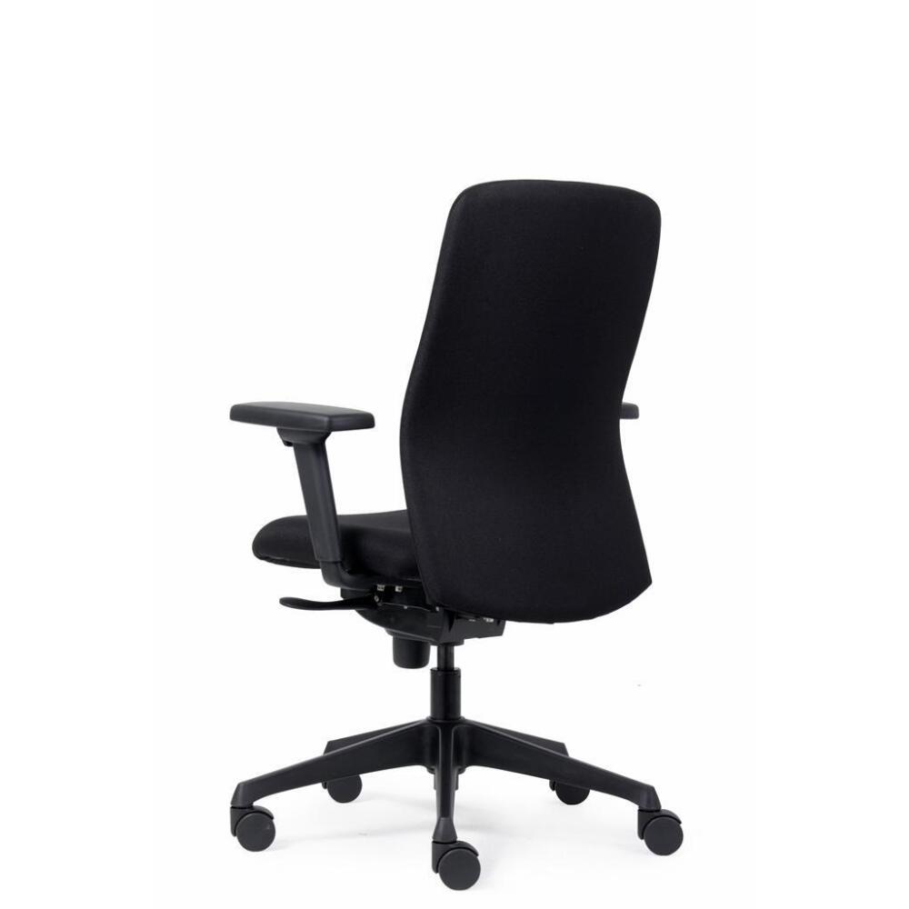 Ergonomische bureaustoel Smooth zwart