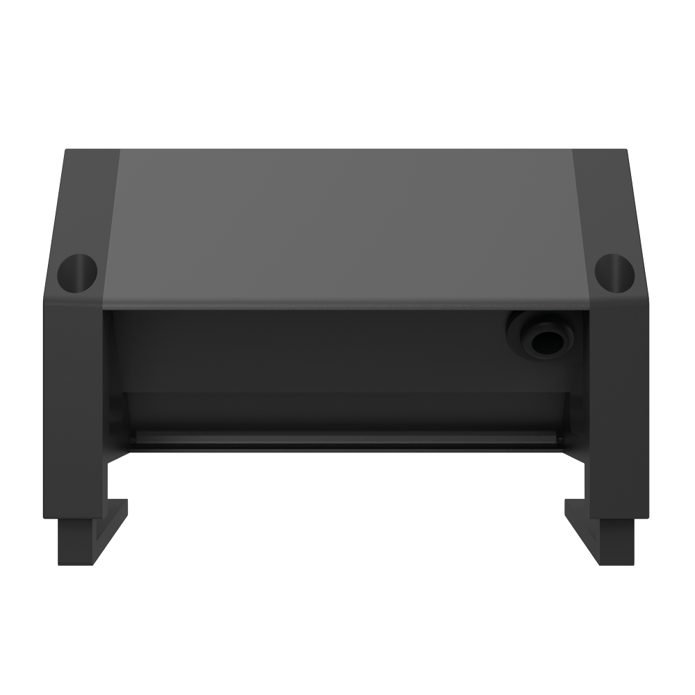 Achterkant Filex Power Desk Up 2 0 2x 230 V Zwart