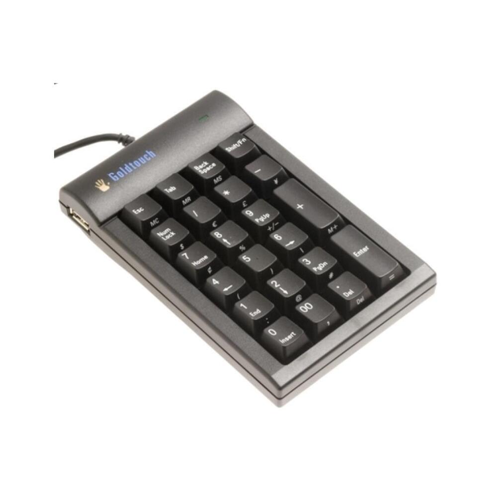 Goldtouch numeriek toetsenbord met USB zwart