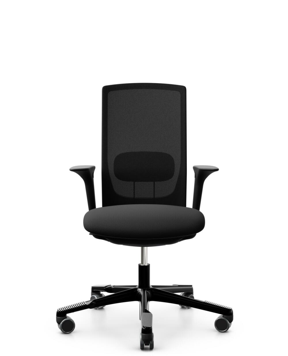 HAG Futu Mesh 1100 S Ergonomische bureaustoel Zwart verstelbaar