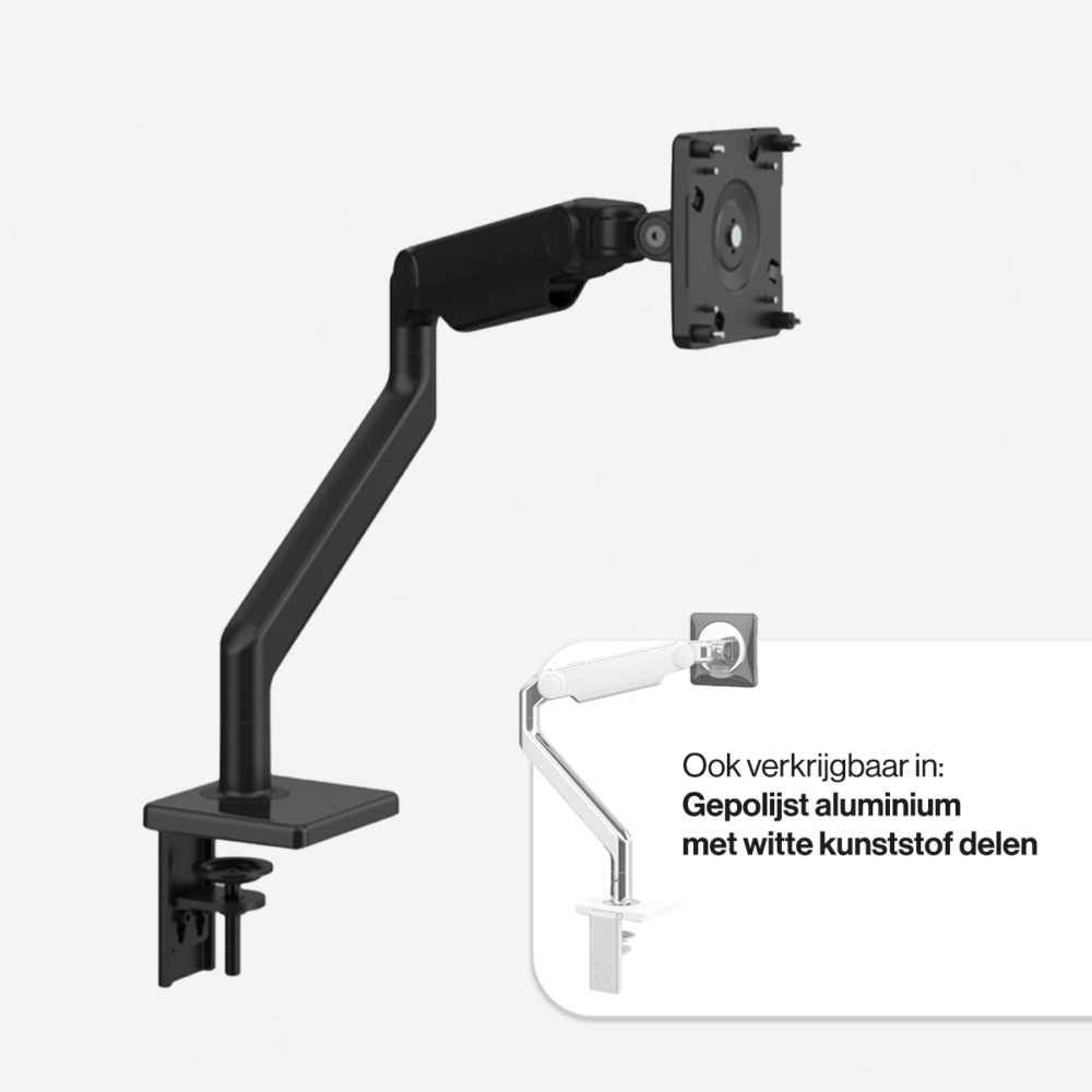 Humanscale Monitoram M2.1 Schwarz Klemme