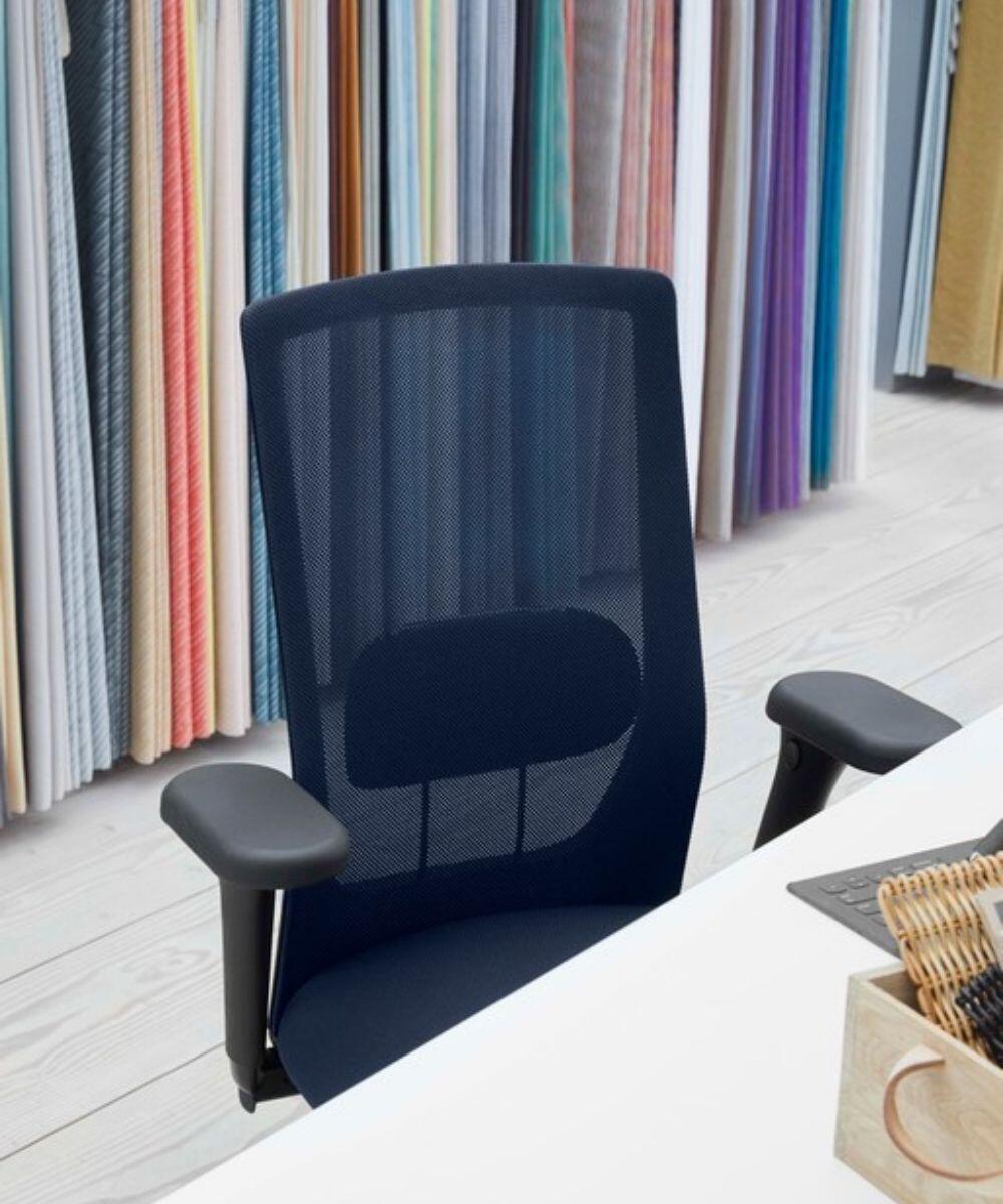 HÅG Futu Mesh 1100 S Ergonomische bureaustoel Zwart  rugleuning