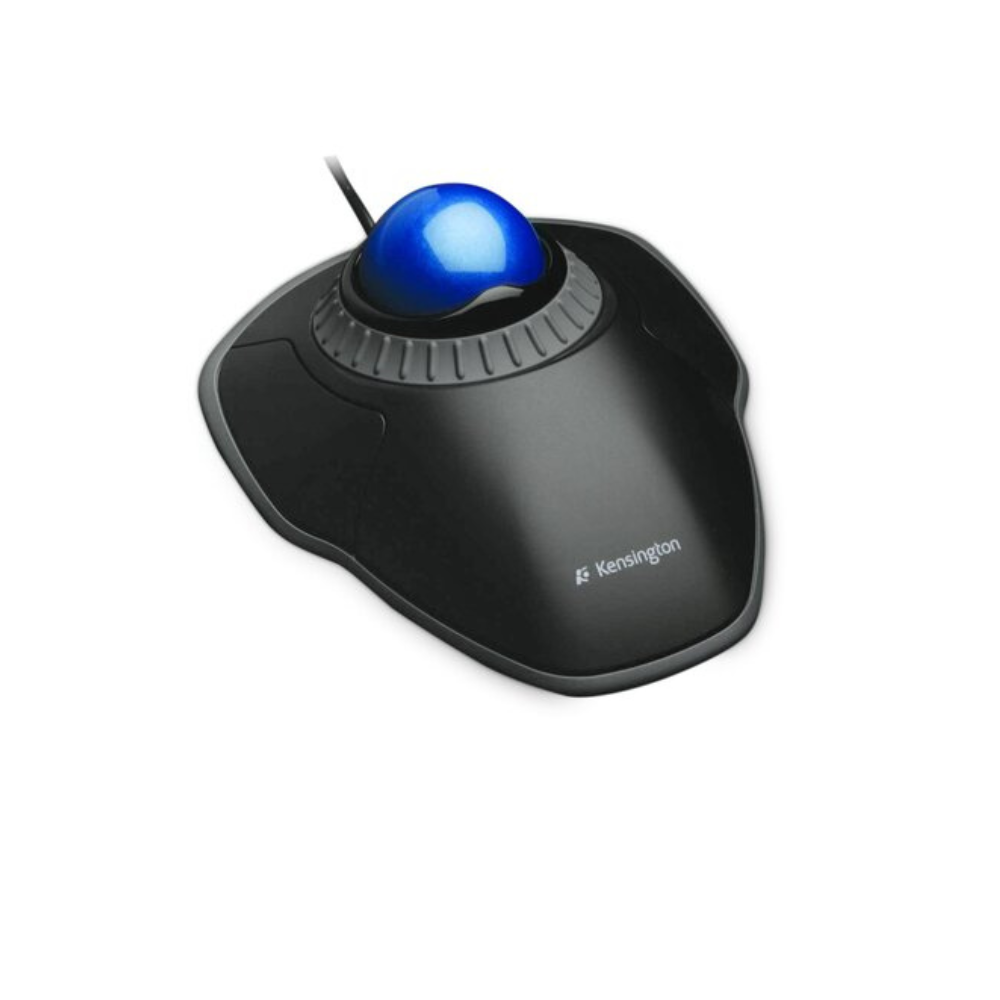 Kensington Orbit Trackball Muis met Scrollring Bedraad zijaanzicht