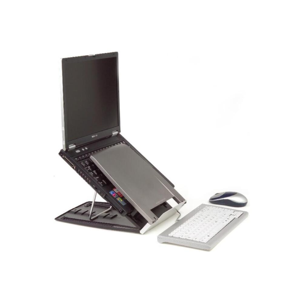 Ergo-Q 330 verstellbarer Laptopständer mit Dokumentenhalter