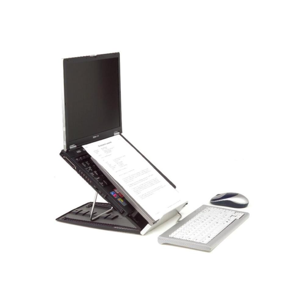 Ergo-Q 330 laptopstandaard verstelbaar met documenthouder
