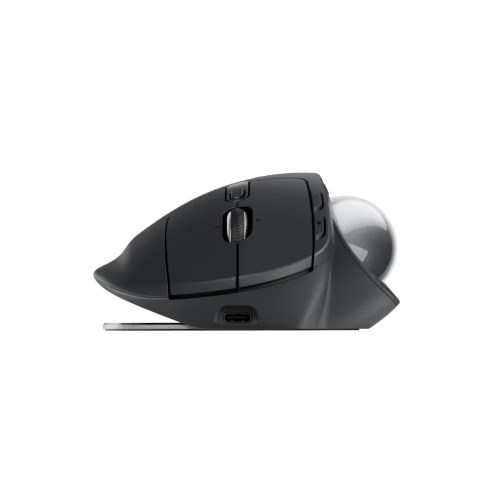 Logitech MX Ergo S Ergonomische Trackball Muis - Rechts - Draadloos
 vooraanzicht