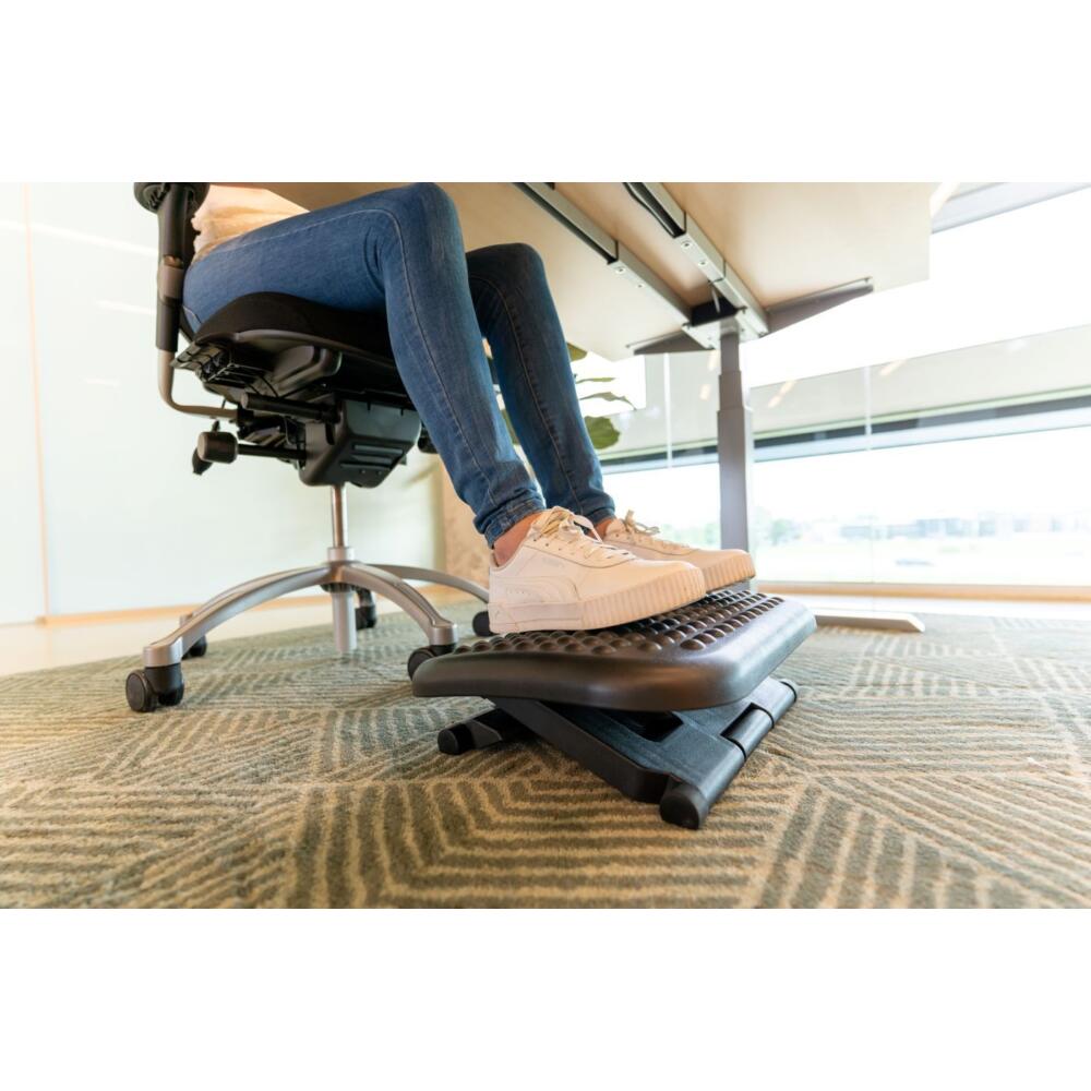 Footrest with Massage Balls, Adjustable Height