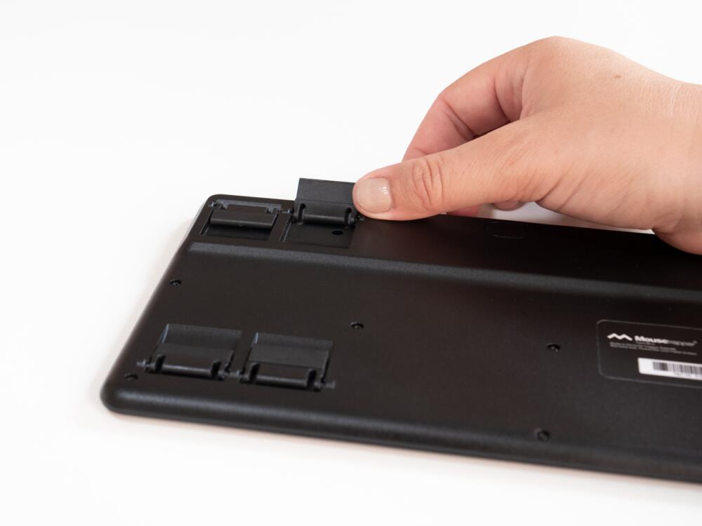 Mousetrapper Type Midi compact toetsenbord QWERTY US Draadloos Bedraad verstelbare pootjes