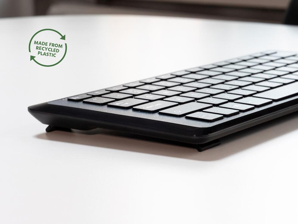 Mousetrapper Type Qwerty MINI toetsenbord US layout op het bureau
