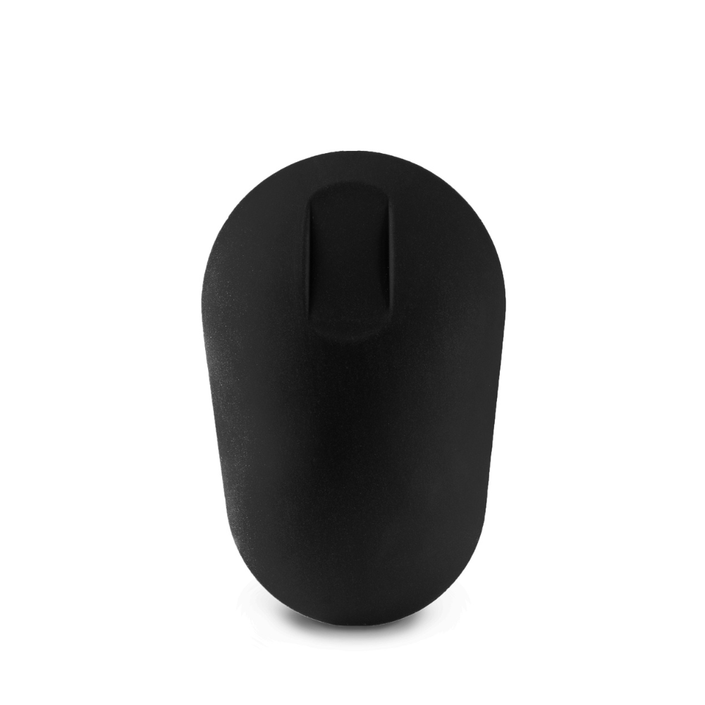 Purekeys medische muis draadloos zwart bovenaanzicht
