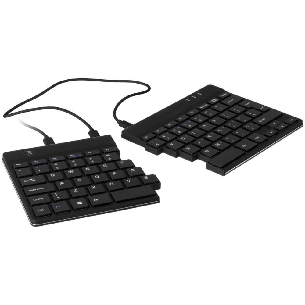 R-Go Split ergonomische Tastatur schwarz DE