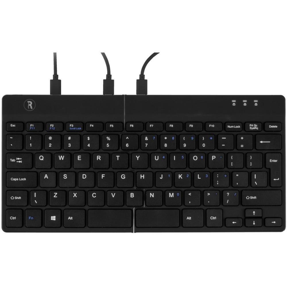 R-Go Split ergonomisch toetsenbord zwart DE