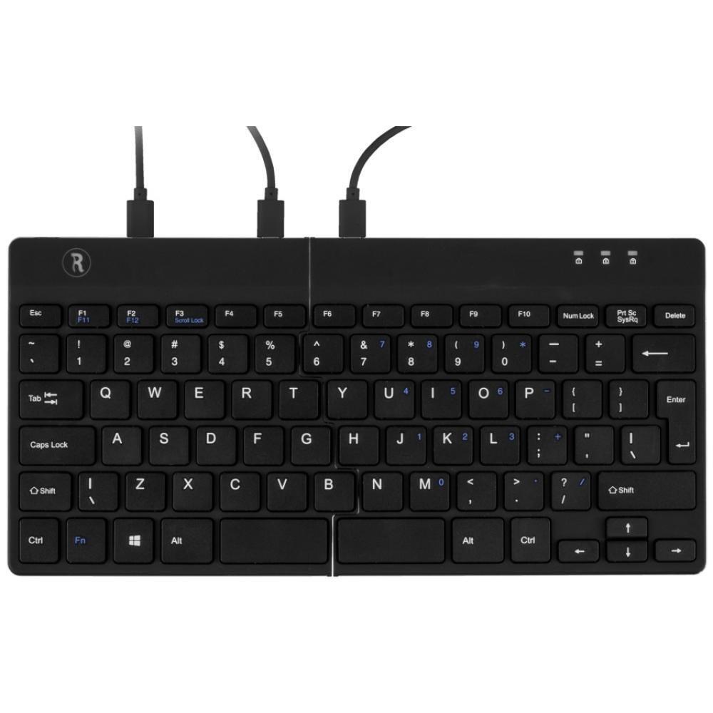 R-Go Split ergonomisch toetsenbord zwart UK