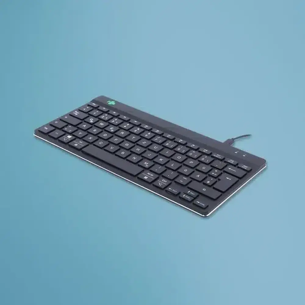 R-Go Break Mini-Tastatur DE - Schwarz - Verkabelt