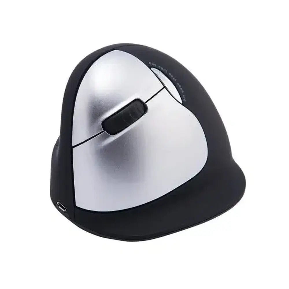 R-Go HE Break Mouse - Large - Links - Bluetooth Draadloos