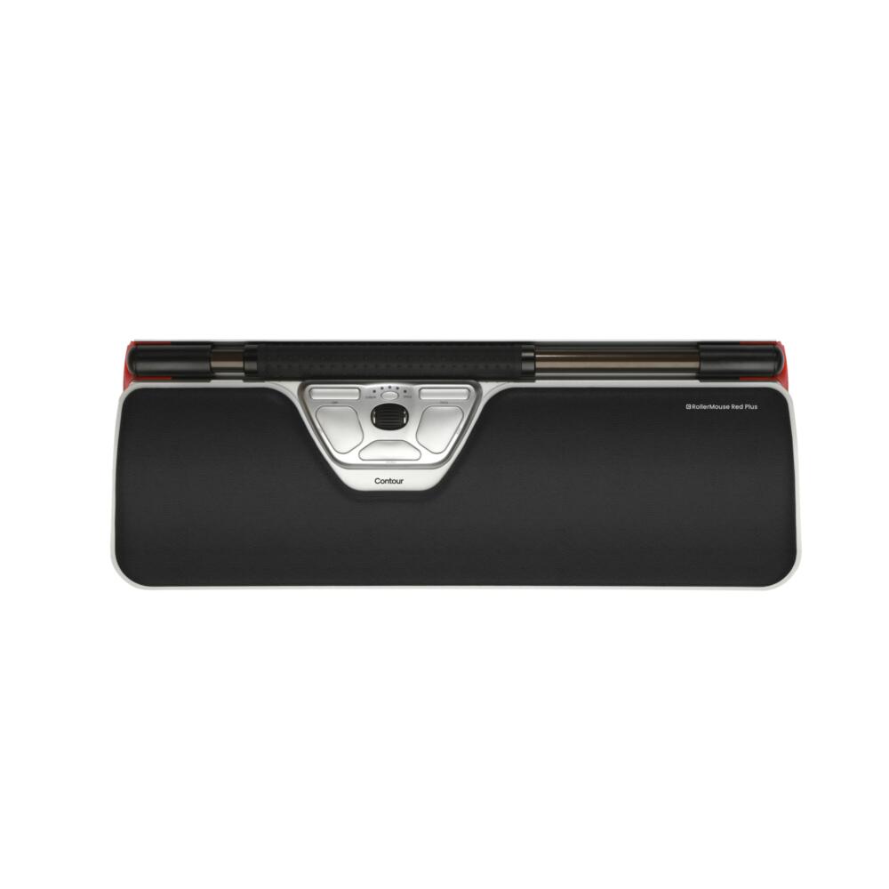 Centric mouse | Contour Rollermouse Red Plus | Black | Silver | Wired
