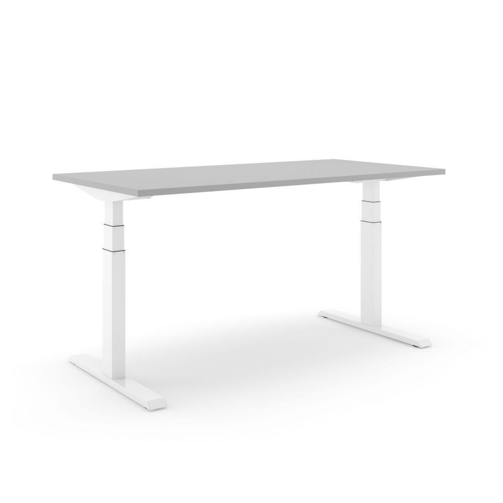 STEELFORCE PRO 670 SLS bureau onderstel wit grijs blad