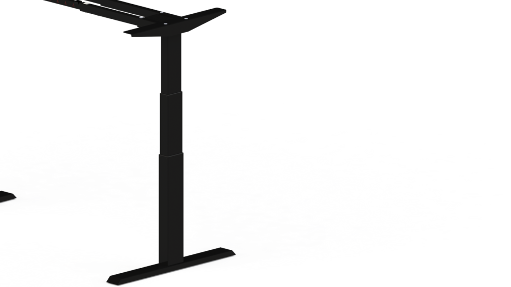 STEELFORCE PRO 670 SLS bureau onderstel zwart poot