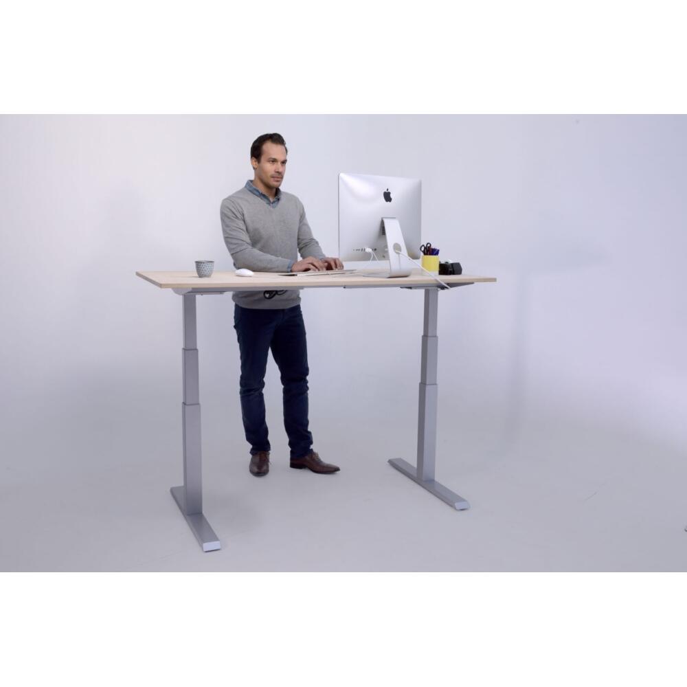 STEELFORCE PRO 470 SLS bureau onderstel zilver