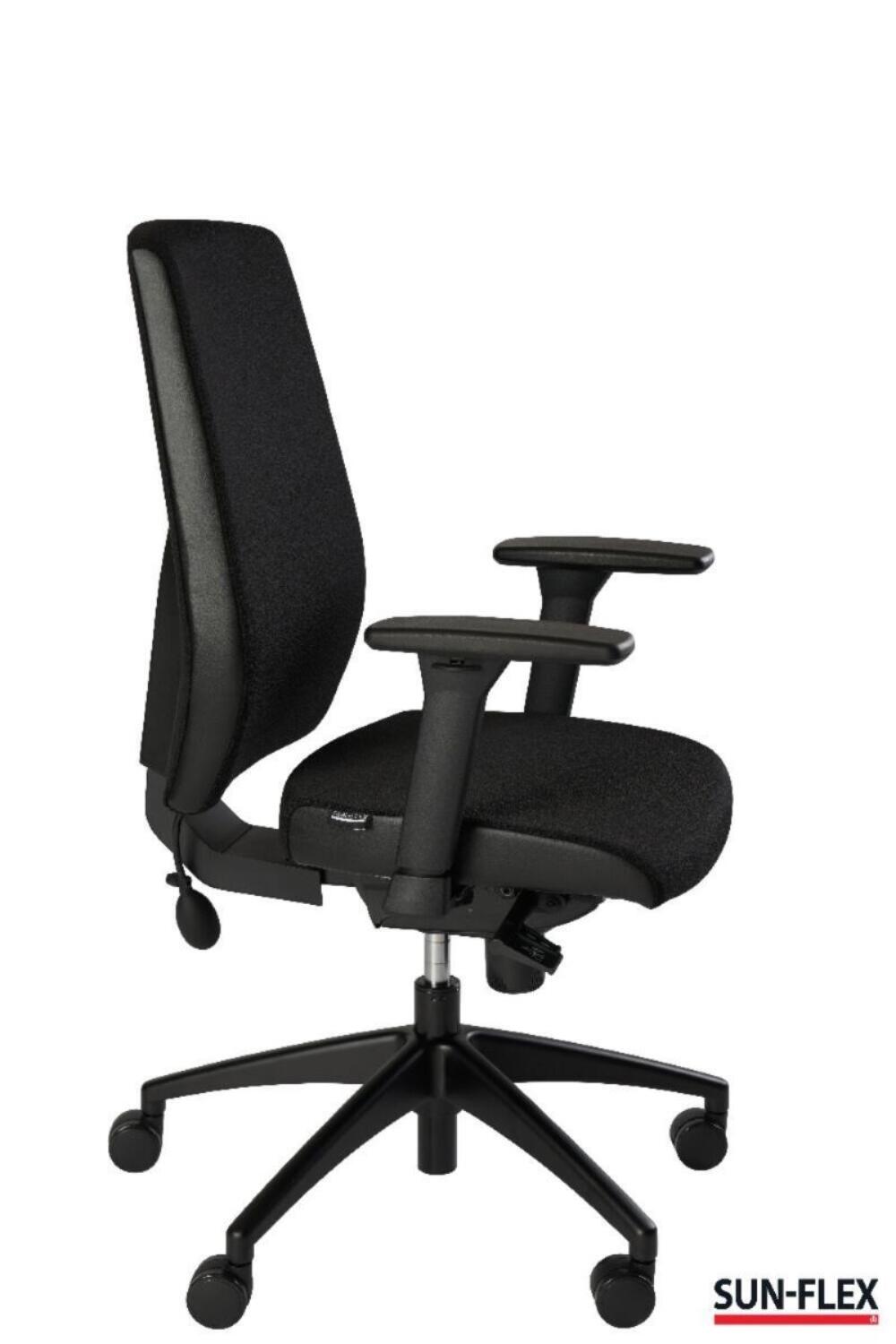 SUN-FLEX®HB ergonomische bureaustoel zwart