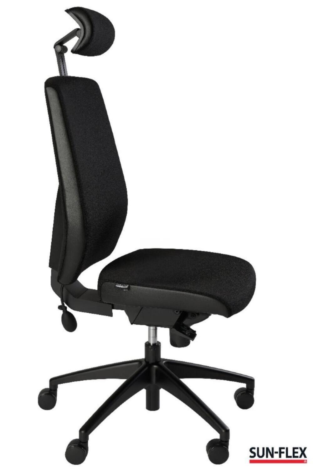 SUN-FLEX®HB ergonomische bureaustoel zwart