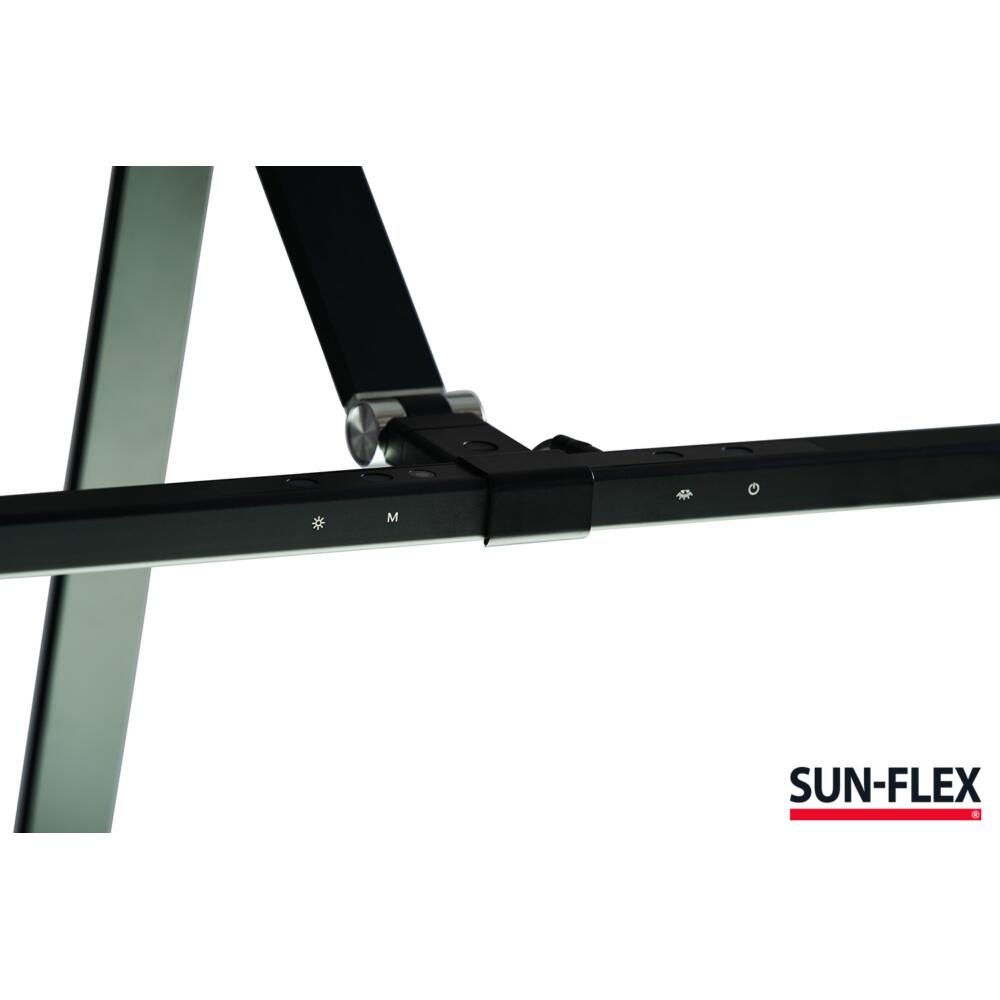 SUN-FLEX® SCREENLITE Schreibtischlampe Schwarz