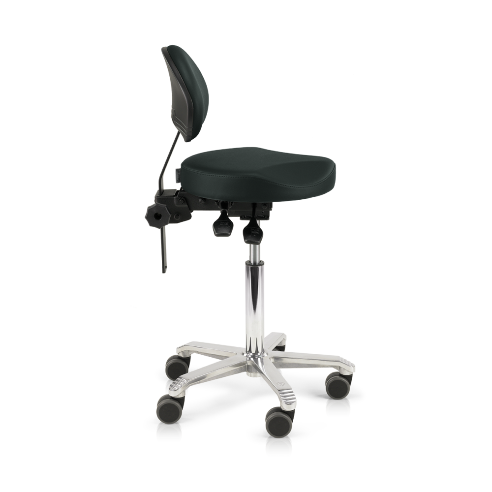 Score Medical 6311 Ergo Shape Stamskin Zwart zijaanzicht