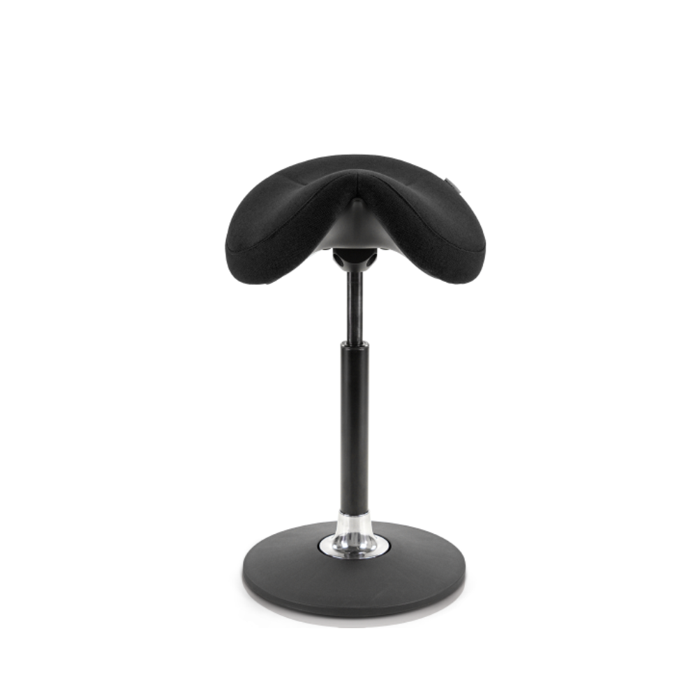 Score Polo Jumper Ergonomische Zadelkruk – Trevira Zwart