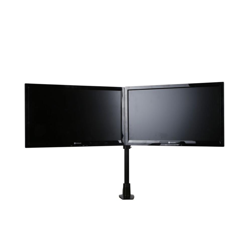 Skylon Brazo Doble para Monitores - Negro