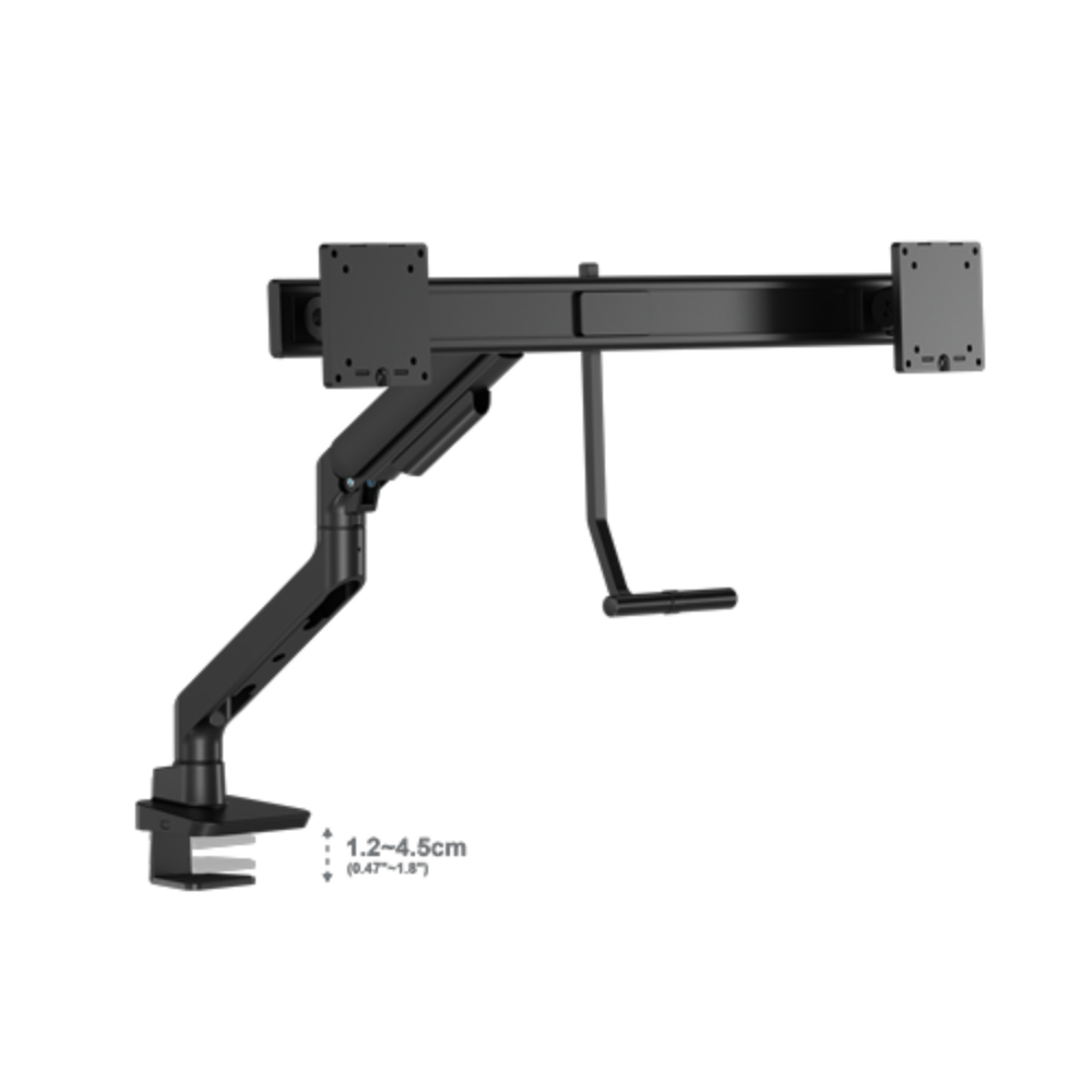 Swing Dual Monitor Arm 2.0 black