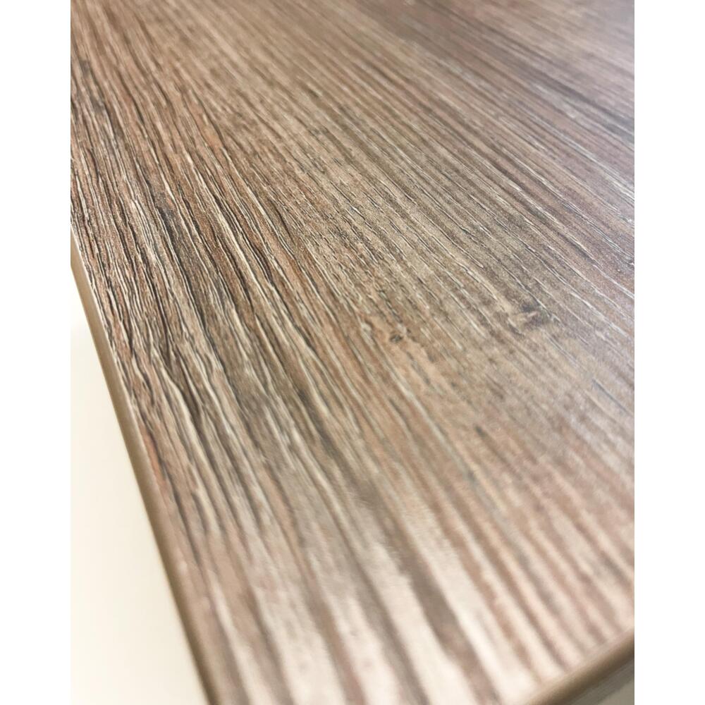 Round tabletop, Ø80, brown oak color.