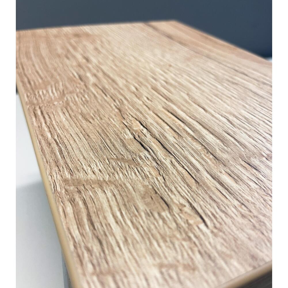 Round tabletop, Ø80, natural oak color.