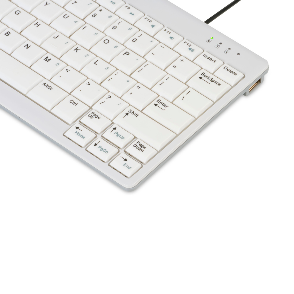 Ultraboard 950 bedraad mini toetsenbord US zilver toetsen