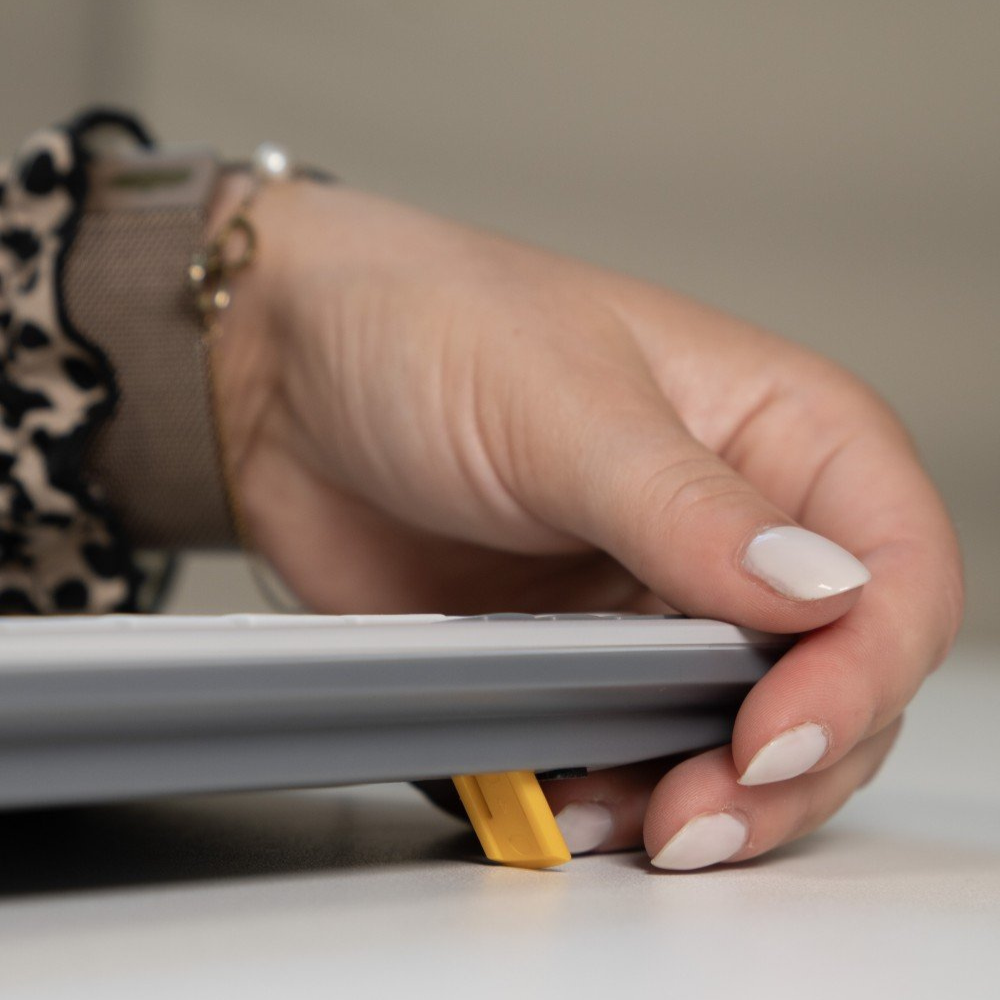 Ultraboard bedraad mini toetsenbord US zilver met pootjes