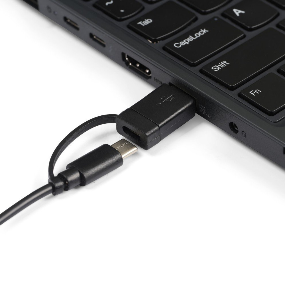 Ultraboard bedraad mini toetsenbord US zilver USB A + C